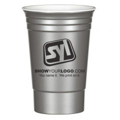 The Cup - Metallic Grey