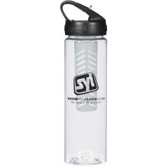 Fruit Fusion Bottle – 25 oz - Clear Black