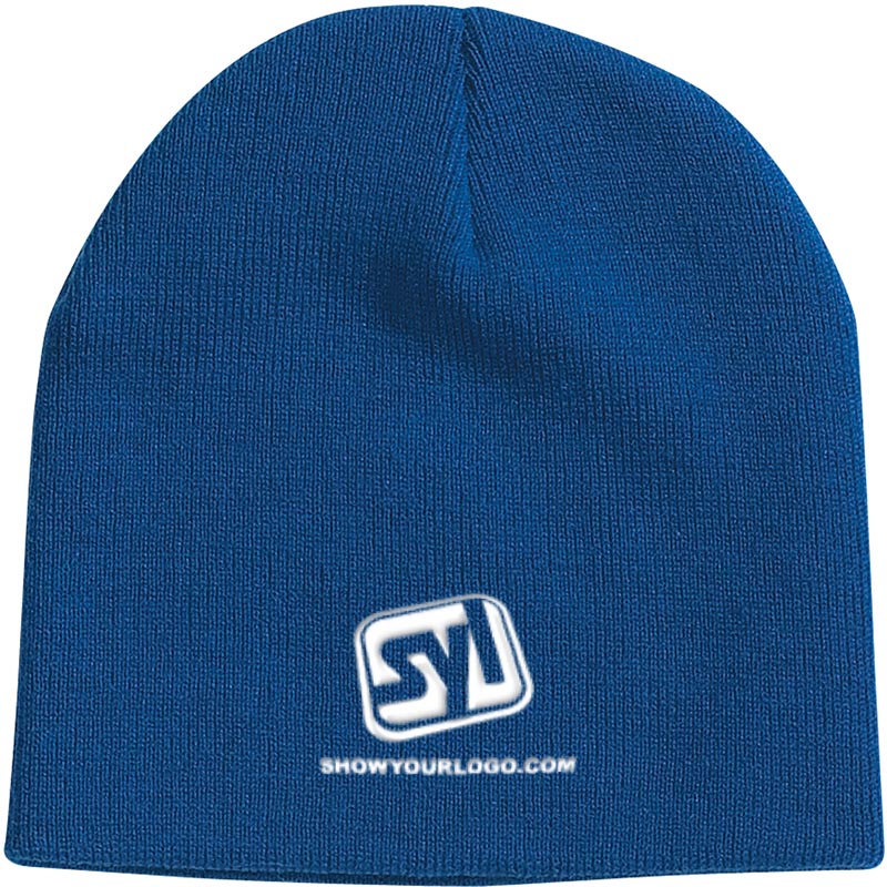 Knit Beanie Cap - Royal Blue