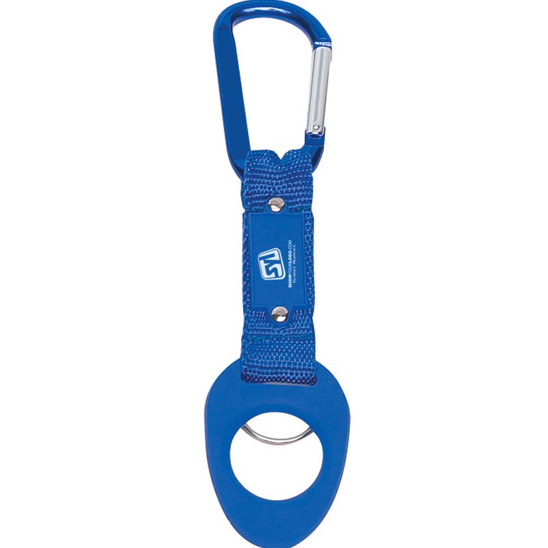 Carabiner With Bottle Holder – 6mm - Blue