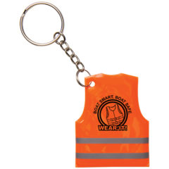 Reflective Safety Vest Keytag - h1