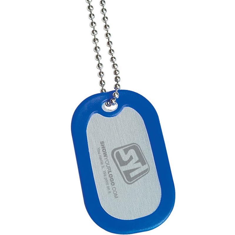 Dog Tag - Blue