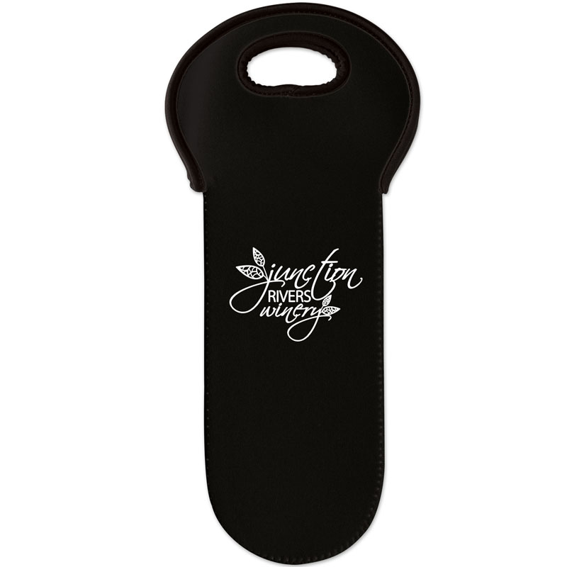 Neoprene Wine Holder - Black