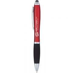 Satin Stylus Pen - Red Black