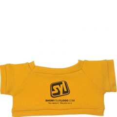 Plush Lovable Lion With Shirt – 6″ - Mustard Shirt