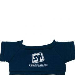 Plush Ole’ Time Rag Bear With Shirt – 8 1/2″ - Navy Shirt