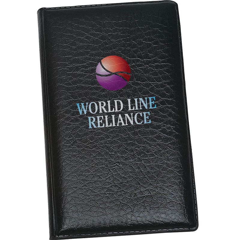 Leather Look Padfolio With Sticky Notes & Flags - Digibriteii