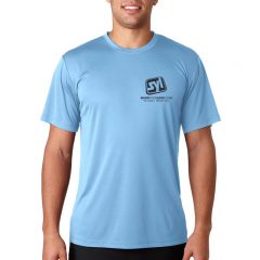 Hanes Cool Dri T-Shirt - Light Blue