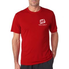 Hanes Cool Dri T-Shirt - Red