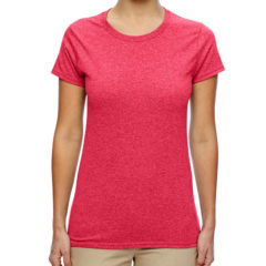 Gildan Ladies’ Heavy Cotton™ T-Shirt - heather red