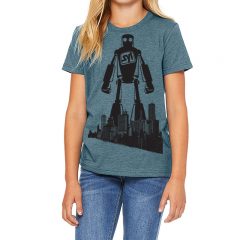 Bella + Canvas – Youth Unisex Jersey Short Sleeve Tee - heatherDeepTeal