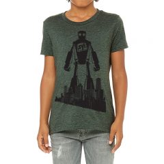 Bella + Canvas – Youth Unisex Jersey Short Sleeve Tee - heatherForest