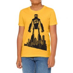 Bella + Canvas – Youth Unisex Jersey Short Sleeve Tee - heatherYellowGold