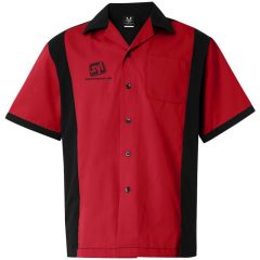 Hilton Cruiser Bowling Shirt - Red