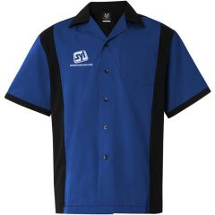 Hilton Cruiser Bowling Shirt - Royal Blue