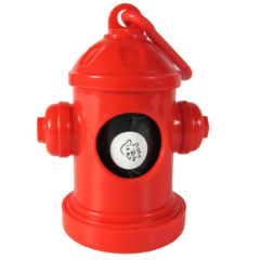 Fire Hydrant Pet Clean-Up Bag Dispenser - hydrantbagsback
