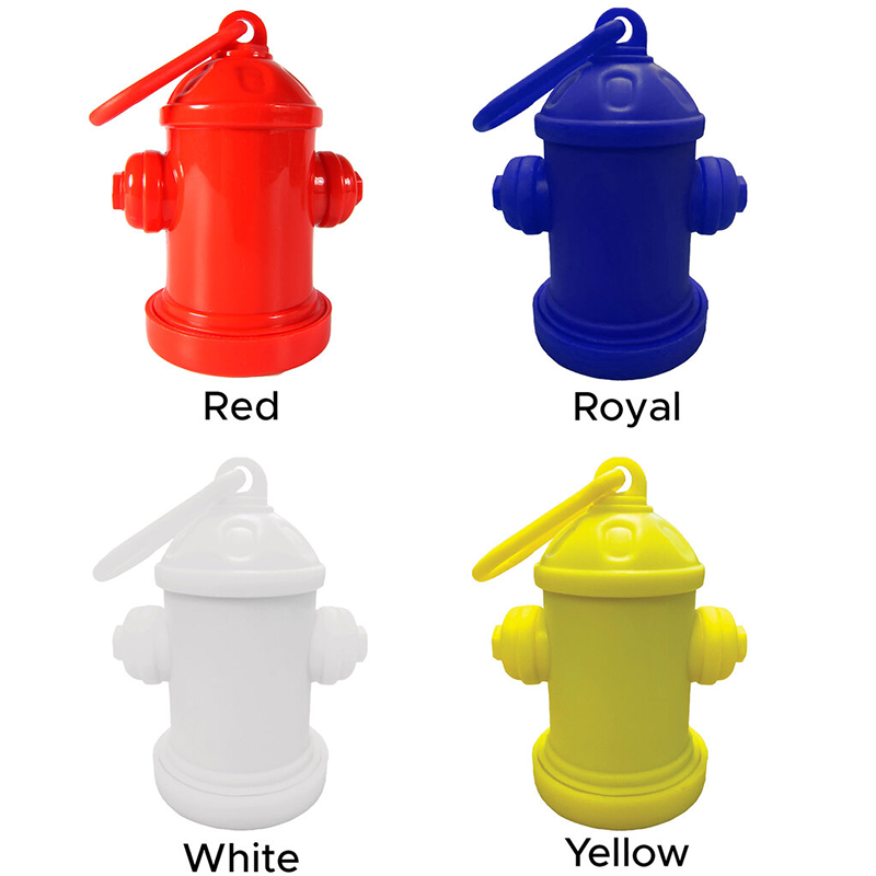 Fire Hydrant Pet Trash Bag Dispenser