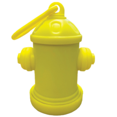 Fire Hydrant Pet Clean-Up Bag Dispenser - hydrantbagsyellow