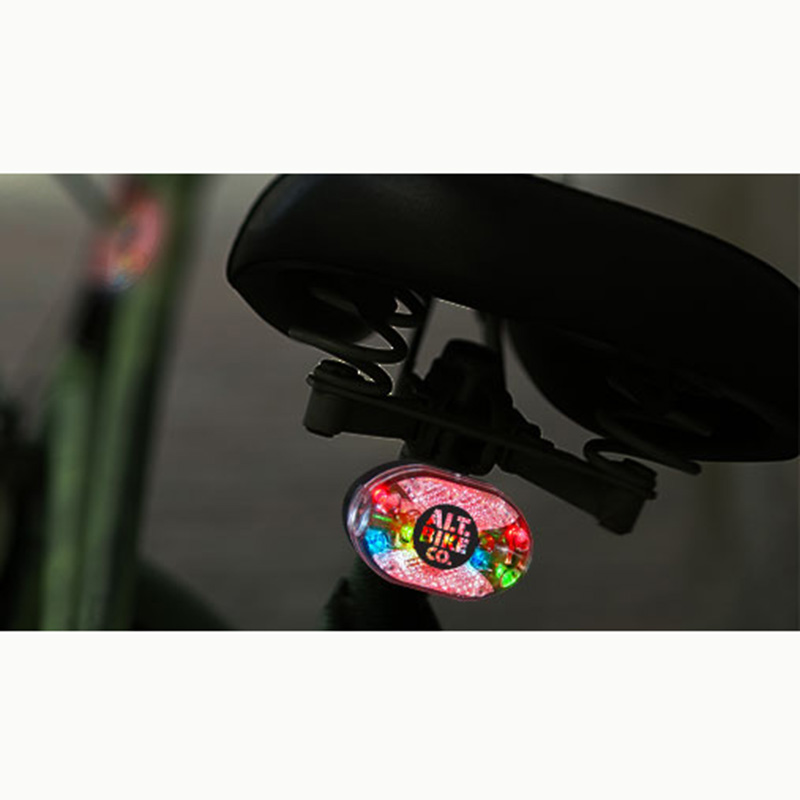 Bike Light with Clip - Multicolor