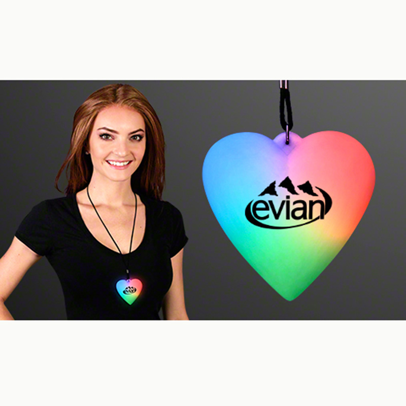 Lighted Heart Necklace - Heart