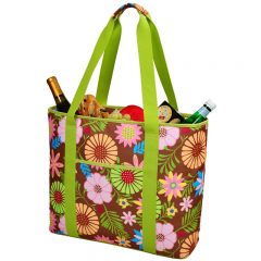 Extra Large Insulated Cooler Tote - Floral