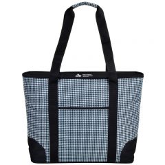 Extra Large Insulated Cooler Tote - Houndstooth