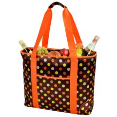 Extra Large Insulated Cooler Tote - Julia Dot