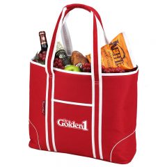Extra Large Insulated Cooler Tote - Red