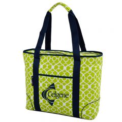 Extra Large Insulated Cooler Tote - Tellis Green