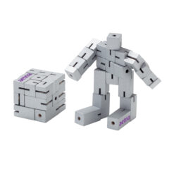 Robo Cube Puzzle Fidget Toy - jk4100silver_578