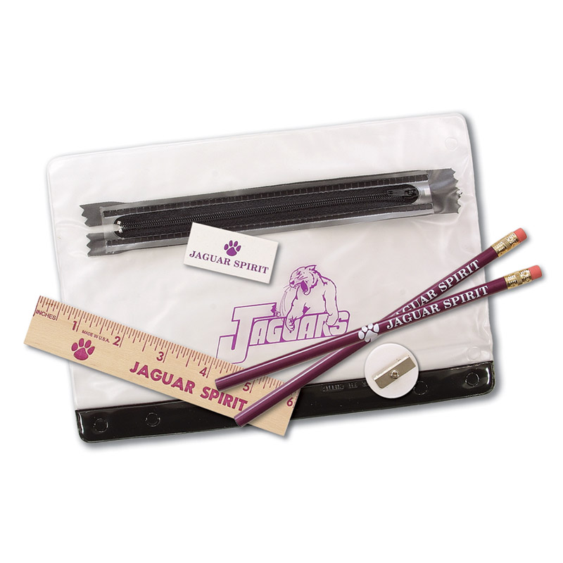 Clear Translucent School Kit - Main