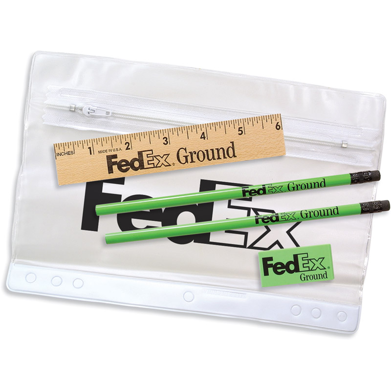 Clear Translucent School Kit - Main