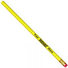 Round Pioneer Pencil - Bright Yellow