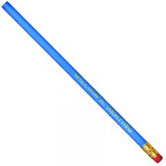 Round Pioneer Pencil - Light Blue