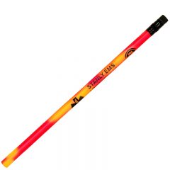 Mood Pencil with Black Eraser - Red Brightorange