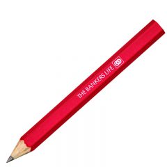 Hex Golf Pencil - Red