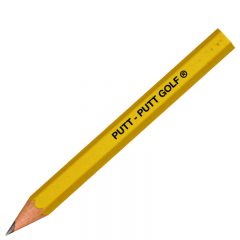 Hex Golf Pencil - Yellow