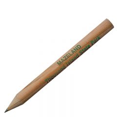 Round Natural Finish Golf Pencil - Main