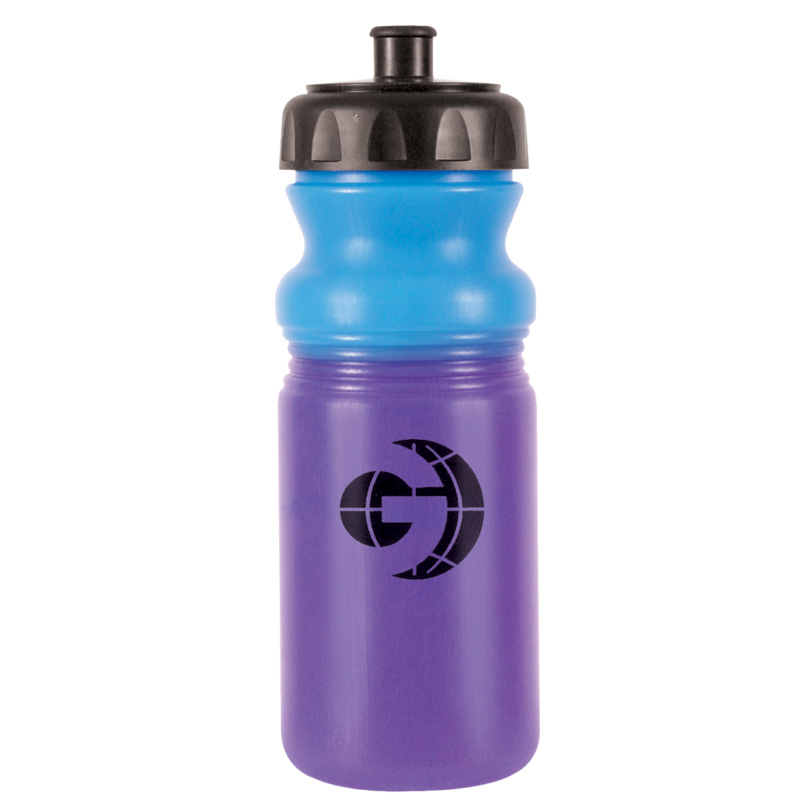 Mood 20 oz. Cycle Bottle – BPA Free - Blue Purple