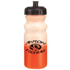 Mood Cycle Bottle with Push/Pull Cap – 20 oz - Frosted Orange