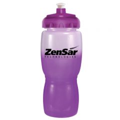 Mood Poly-Saver Mate Bottle with Push ‘n Pull Cap – 18 oz - Frosted Purple