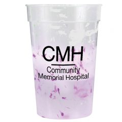 Confetti Mood Stadium Cup – 17 oz - Frosted Purple