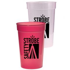 Sun Fun Stadium Cup – 17 oz - Frosted Red