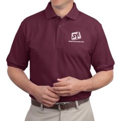 Port Authority® Silk Touch™ Polo - Burgundy