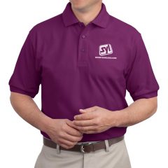 Port Authority® Silk Touch™ Polo - Deep Berry