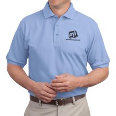 Port Authority® Silk Touch™ Polo - Light Blue