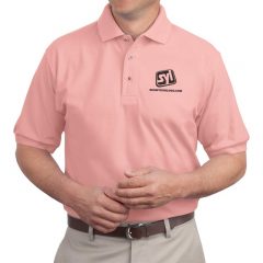 Port Authority® Silk Touch™ Polo - Light Pink