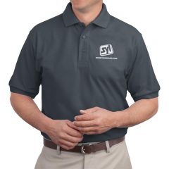Port Authority® Silk Touch™ Polo - Steel Grey