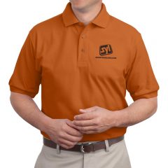 Port Authority® Silk Touch™ Polo - Texas Orange