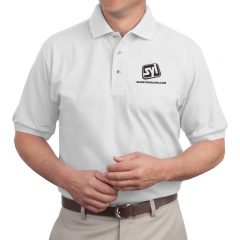 Port Authority® Silk Touch™ Polo - White